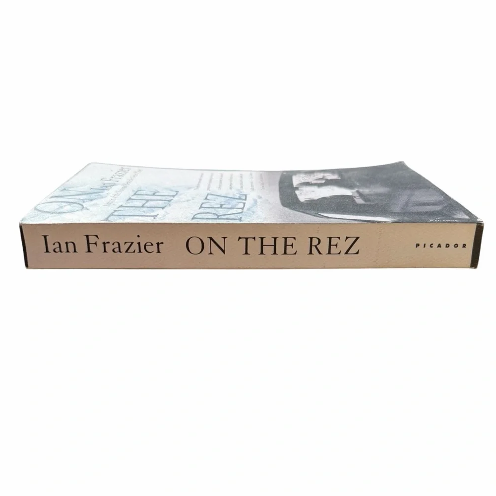 Book On The Rez by Ian Frazier Softcover NonFiction History Pine Ridge